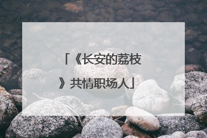 《长安的荔枝》共情职场人