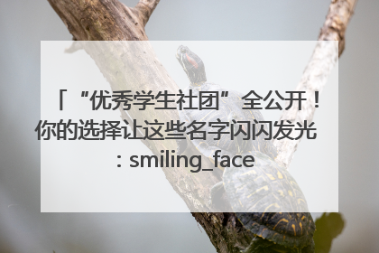 “优秀学生社团”全公开！你的选择让这些名字闪闪发光：smiling_face_with_hearts