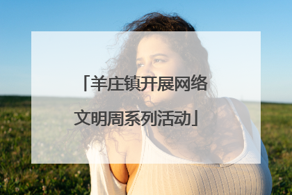 羊庄镇开展网络文明周系列活动