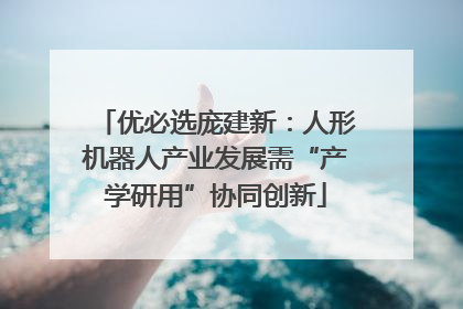 优必选庞建新：人形机器人产业发展需“产学研用”协同创新
