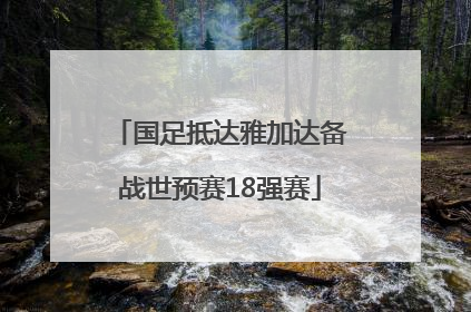 国足抵达雅加达备战世预赛18强赛