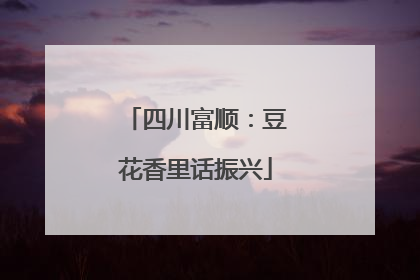 四川富顺：豆花香里话振兴