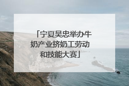 宁夏吴忠举办牛奶产业挤奶工劳动和技能大赛