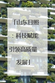 山东日照：科技赋能引领高质量发展