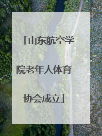 山东航空学院老年人体育协会成立