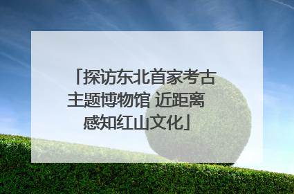 探访东北首家考古主题博物馆 近距离感知红山文化