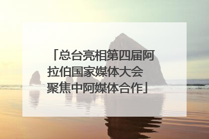 总台亮相第四届阿拉伯国家媒体大会 聚焦中阿媒体合作