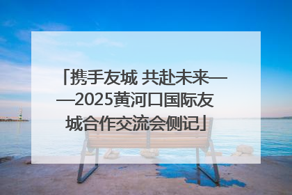 携手友城 共赴未来——2025黄河口国际友城合作交流会侧记