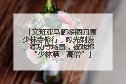 文班亚马晒多图回顾少林寺修行，曝光剃发、练功等场景，被戏称“少林第一高僧”
