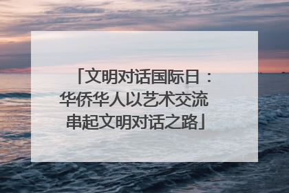 文明对话国际日：华侨华人以艺术交流串起文明对话之路
