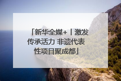 新华全媒+丨激发传承活力 非遗代表性项目聚成都