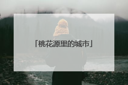 桃花源里的城市