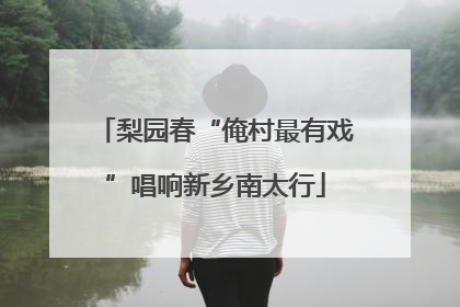 梨园春“俺村最有戏”唱响新乡南太行