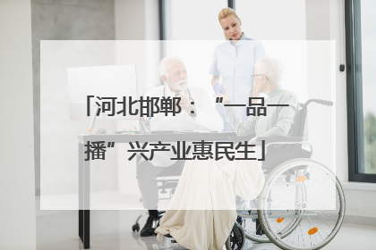 河北邯郸：“一品一播”兴产业惠民生