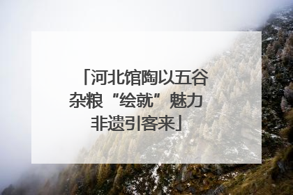 河北馆陶以五谷杂粮“绘就”魅力非遗引客来