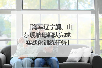 海军辽宁舰、山东舰航母编队完成实战化训练任务