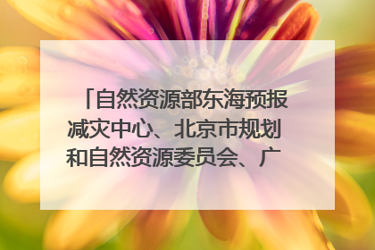 自然资源部东海预报减灾中心、北京市规划和自然资源委员会、广东省林业系统等正在招聘｜招聘信息