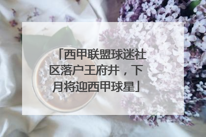 西甲联盟球迷社区落户王府井，下月将迎西甲球星