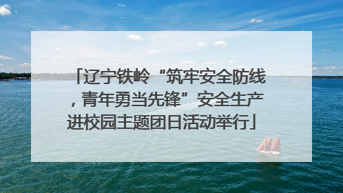 辽宁铁岭“筑牢安全防线，青年勇当先锋”安全生产进校园主题团日活动举行
