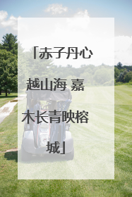 赤子丹心越山海 嘉木长青映榕城