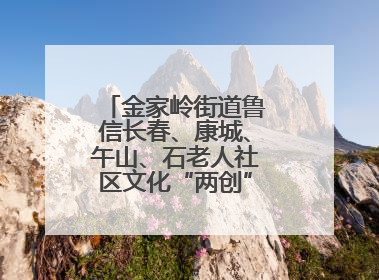 金家岭街道鲁信长春、康城、午山、石老人社区文化“两创”社区书院结业