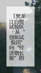 黑龙江自贸试验区：从“创新试验田”向“经济增长极”的质变