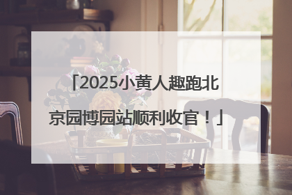 2025小黄人趣跑北京园博园站顺利收官！